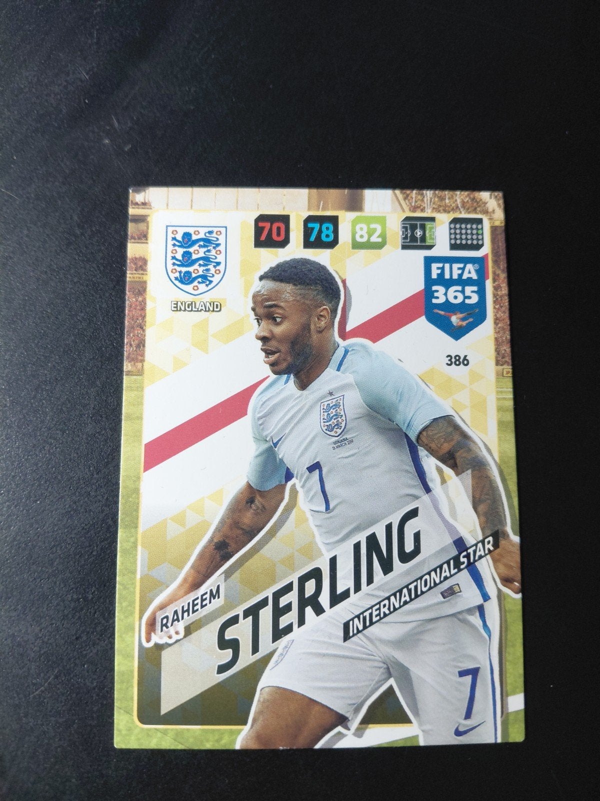 Raheem sterling (engeland/feyenoord )panini, Verzenden, Nieuw, Feyenoord, Poster, Plaatje of Sticker