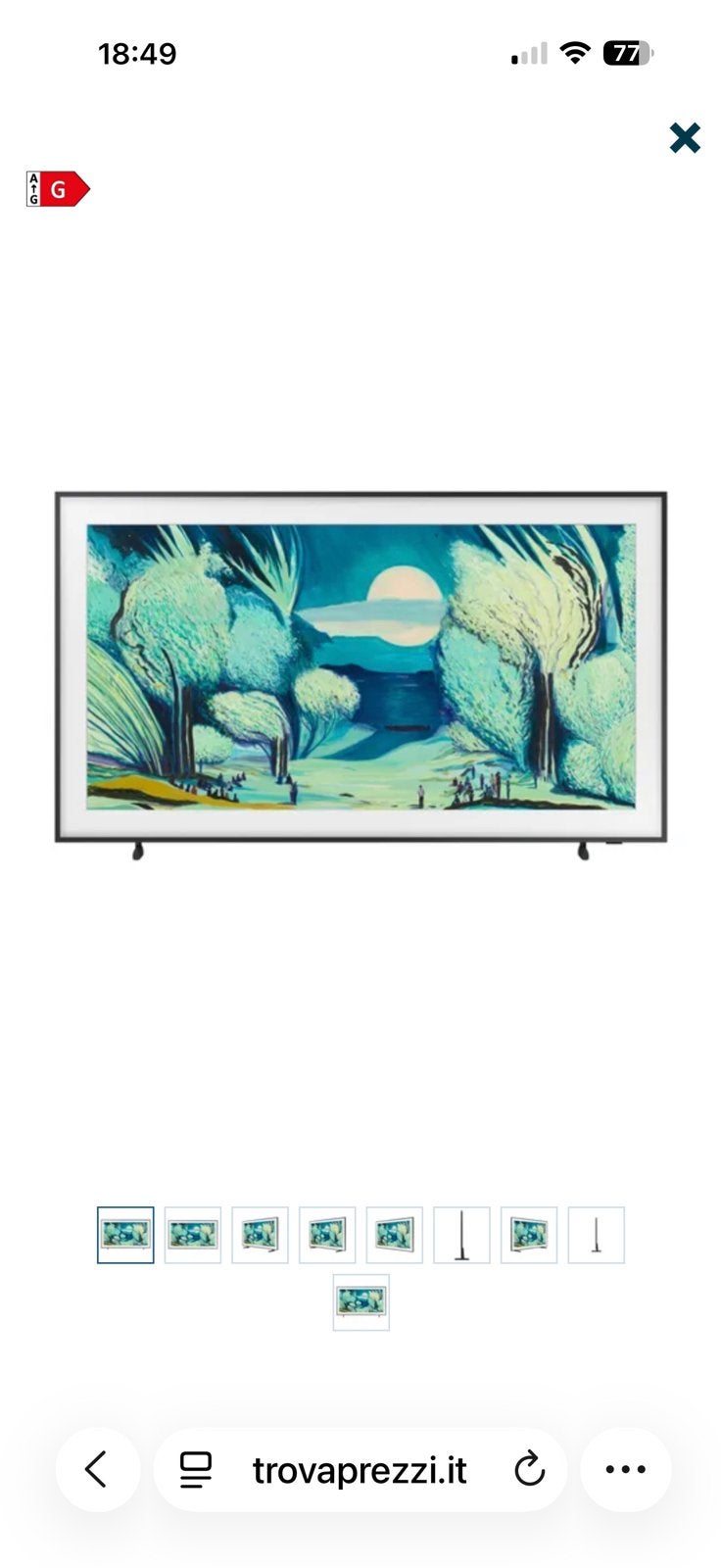 Samsung frame met one connect box en nieuw snoer 55 inch, Audio, Tv en Foto, Televisies, OLED, Ophalen of Verzenden, 100 Hz, Samsung