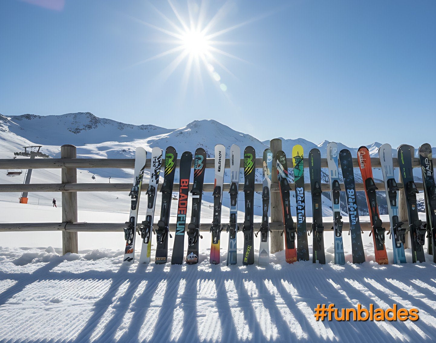 Snowblades, 94cm, 99cm, 125cm en 135cm met Tyrolia Binding, Sport en Fitness, Skiën en Langlaufen, Overige merken, 100 tot 140 cm