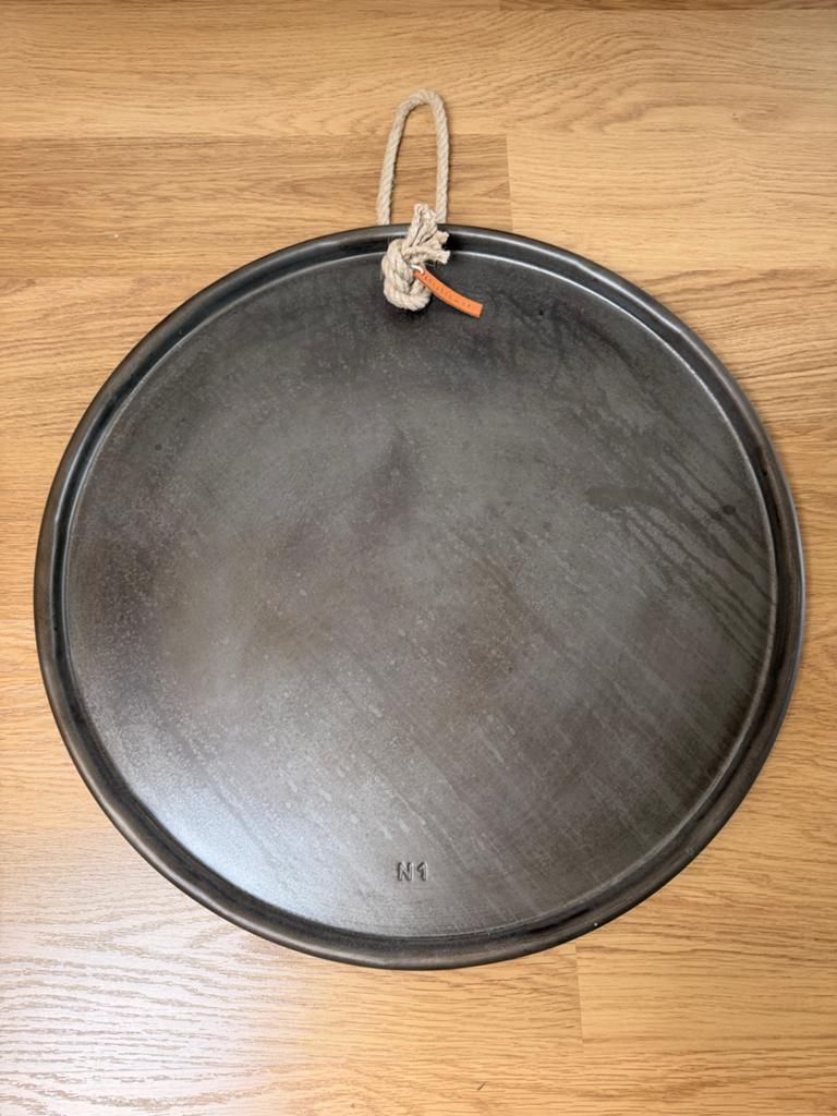 Magneetbord van olievat deksel - Ø 60cm, Huis en Inrichting, Ophalen, Zo goed als nieuw, Magneetbord