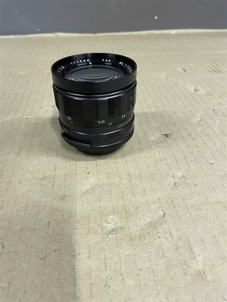 camera lens Soligor Wide-Auto 28mm F2.8, Ophalen of Verzenden, Zo goed als nieuw, Telelens