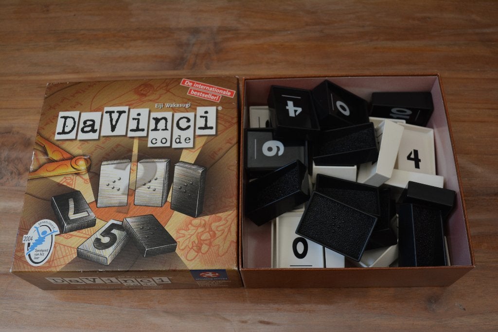 da vinci code spel, Hobby en Vrije tijd, Gezelschapsspellen | Bordspellen, Ophalen of Verzenden, Gebruikt