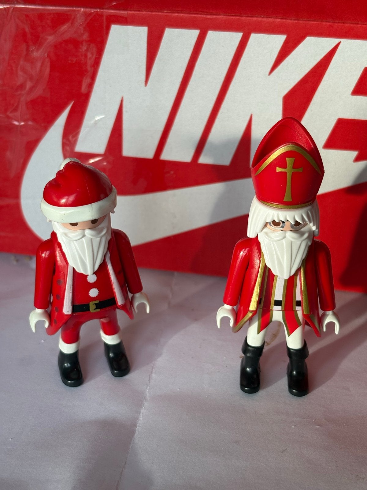 Playmobil sinterklaas en kerstmsn, Ophalen of Verzenden