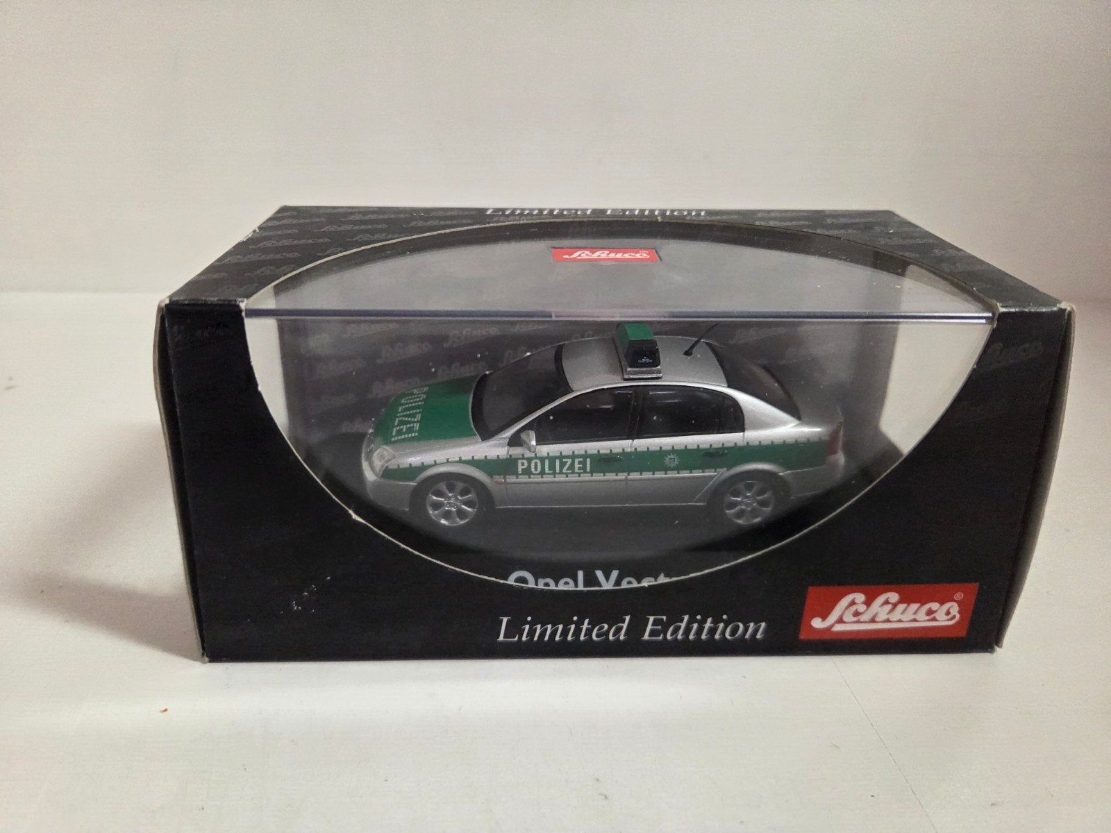 Schuco Opel Vectra Polizei 1:43, Hobby en Vrije tijd, Modelauto's | 1:43, Auto, ., Ophalen of Verzenden, Zo goed als nieuw