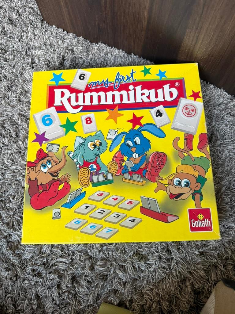 My first rummikub, Een of twee spelers, Ophalen of Verzenden, Zo goed als nieuw