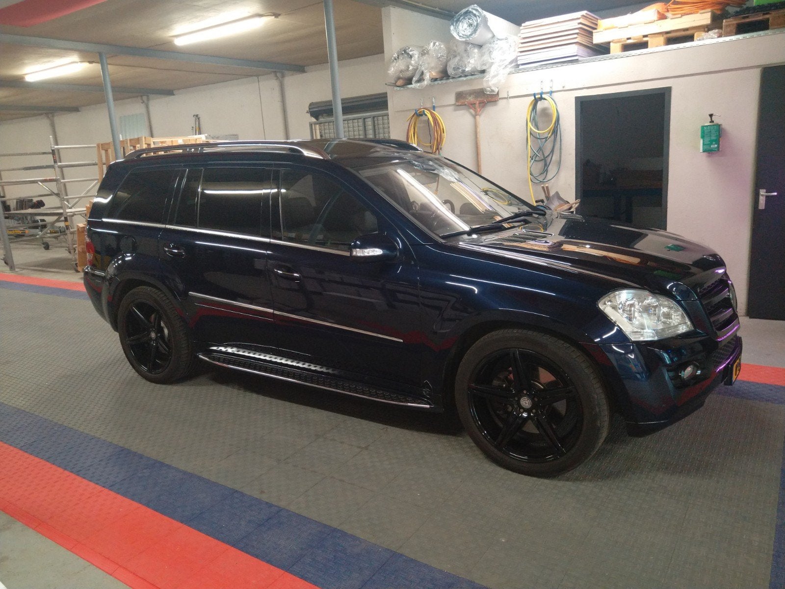 zeer mooie Mercedes GL 420 cdi 4-matic met 135.000 km !! v8, Automaat, 4000 cc, Blauw, Diesel