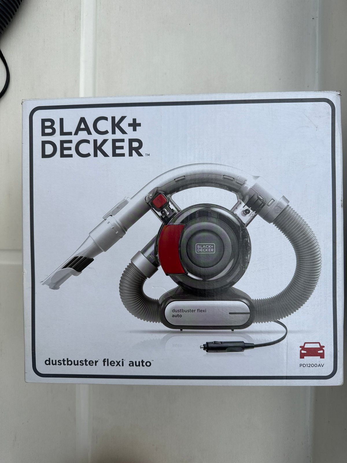 Black+Decker Dustbuster Flexi Auto PD1200AV Autostofzuiger, Kruimeldief, Ophalen of Verzenden, Zo goed als nieuw, Minder dan 1200 watt
