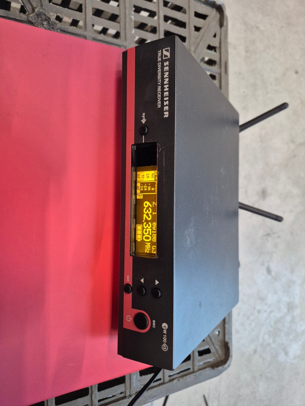 Sennheiser EW 100 G3 Draadloze Microfoon Set (e 845), Verzenden, Gebruikt, Zangmicrofoon, Draadloos