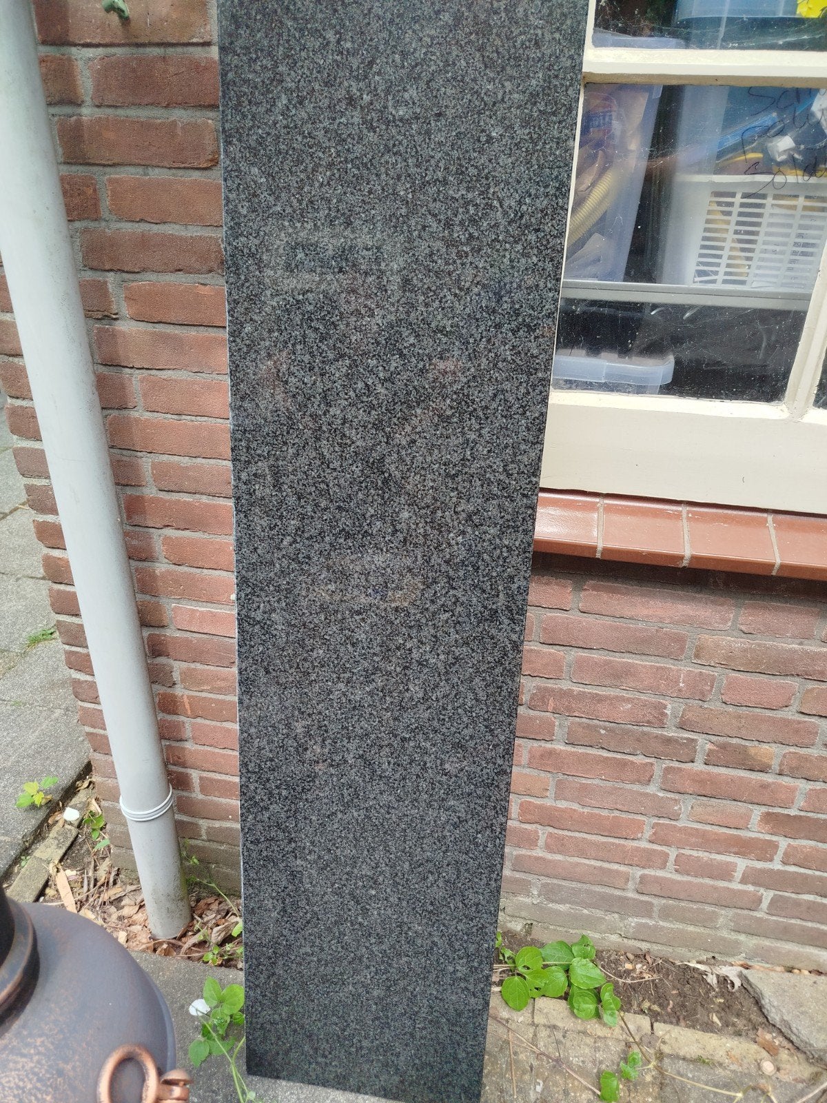 Massieve granieten natuursteenplaat, 135  32  1,7 cm, gepo, Minder dan 5 m², Wandtegels, Keramiek, Minder dan 20 cm