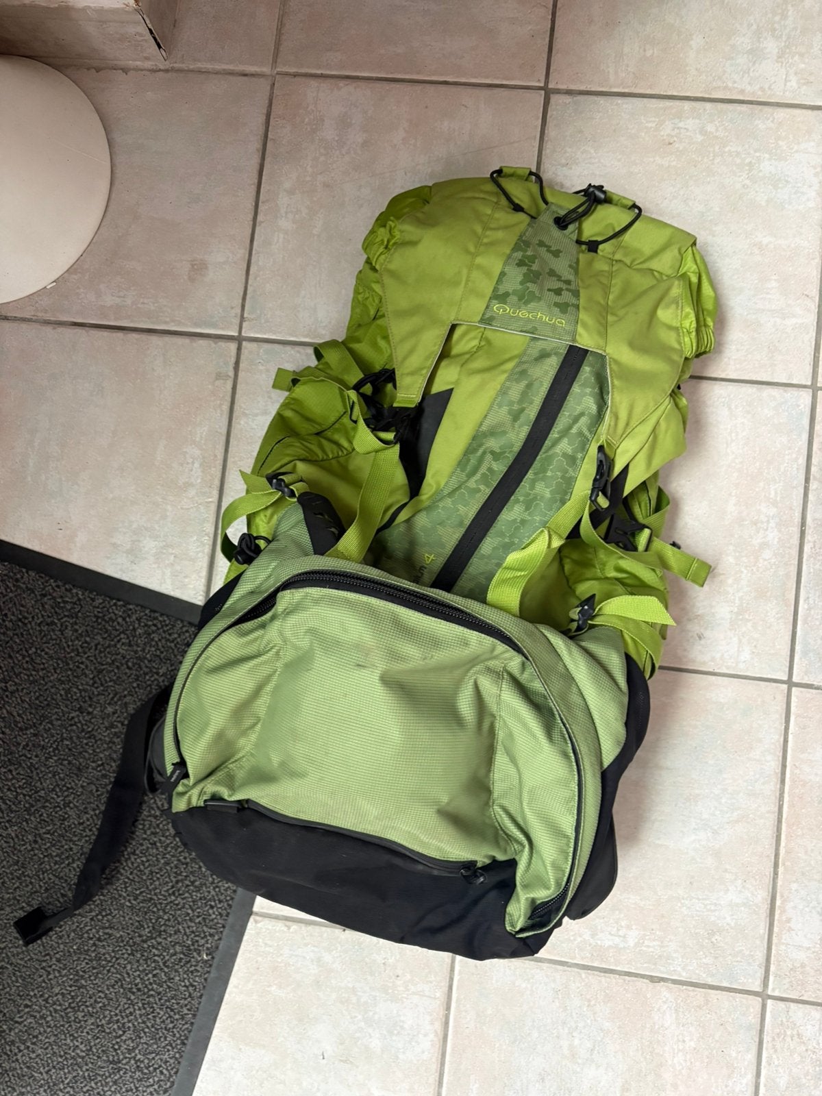 Trekking rugzak Forclaz 70+10 Symbium 4, Ophalen, Gebruikt, Overige merken, Trekking