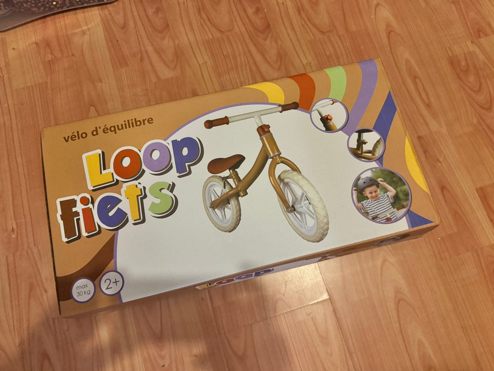 Loopfiets nieuw in doos, Ophalen, Nieuw, Loopfiets