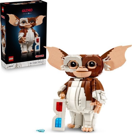LEGO Ideas Gremlins: Gizmo, Verstelbare Figuur Set - 21361, Info@lego.com, Compleet, Lego, Ruiterijschool 5 B-2930 Brasschaat België