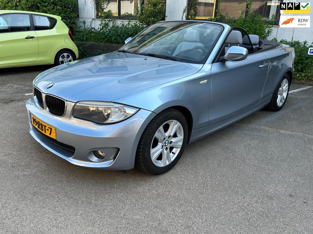 BMW 1-serie Cabrio 118i High Executive, Auto's, BMW, 1-Serie, Euro 5, Cabriolet, Origineel Nederlands