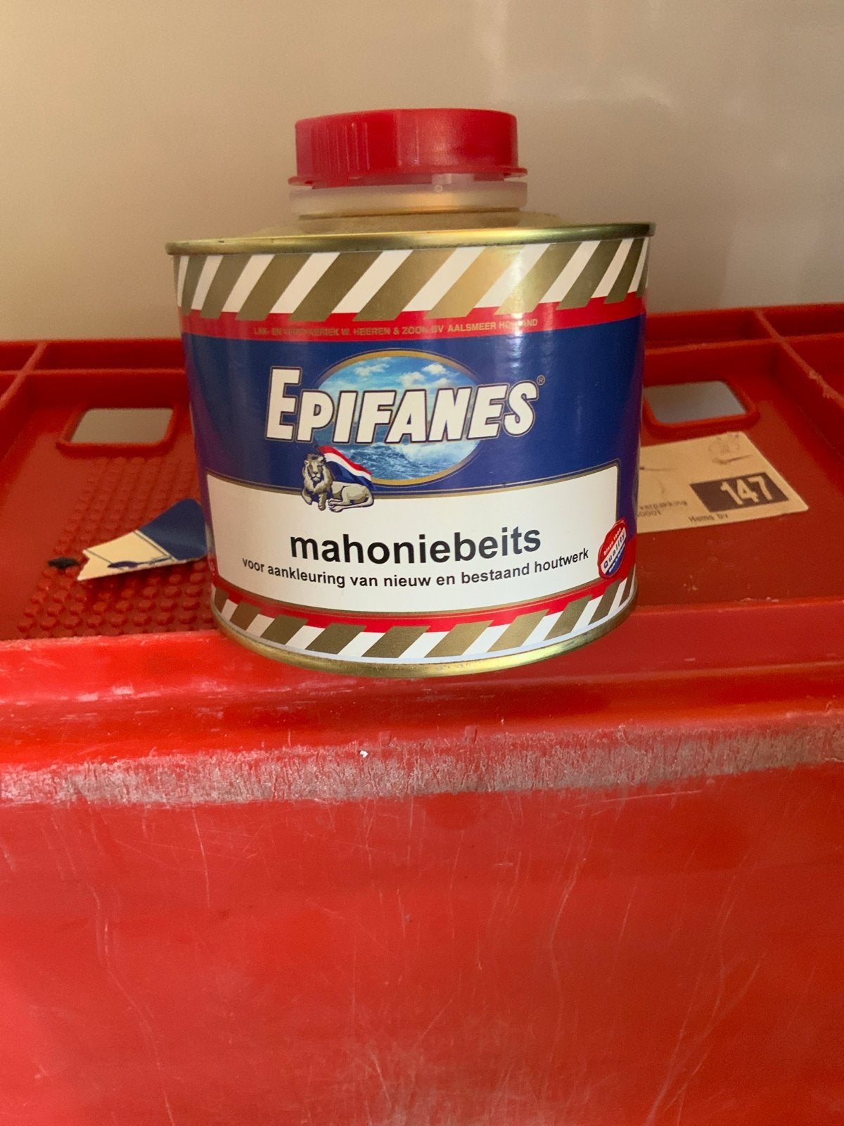 Epifanes Mahoniebeits voor Houtwerk, Ophalen, Nieuw, Verven
