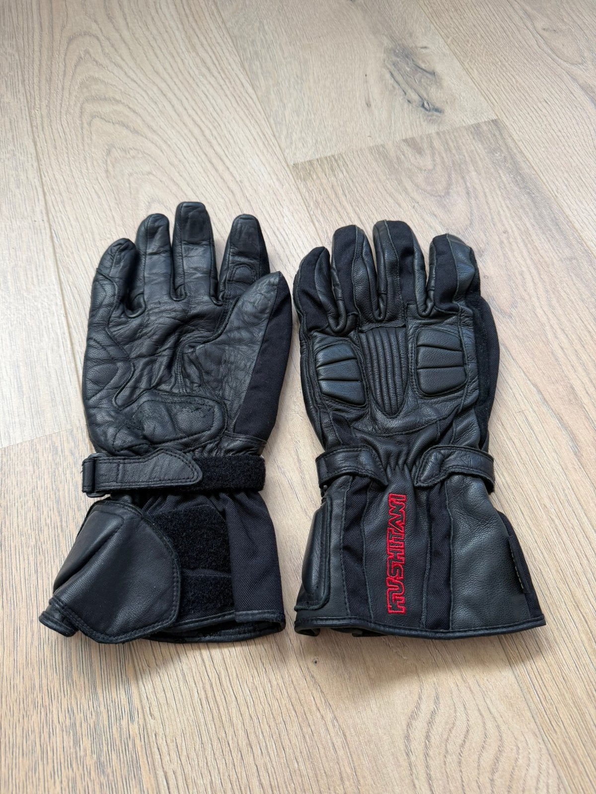 Kushitani motor handschoenen heren gore-tex en leer, Heren, Ophalen of Verzenden, Kushitani, Handschoenen