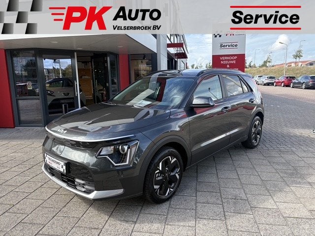 Kia Niro EV Light Advanced 64.8 kWh | Navi | Cruise | Camera, Stof, 1657 kg, Origineel Nederlands, 204 pk