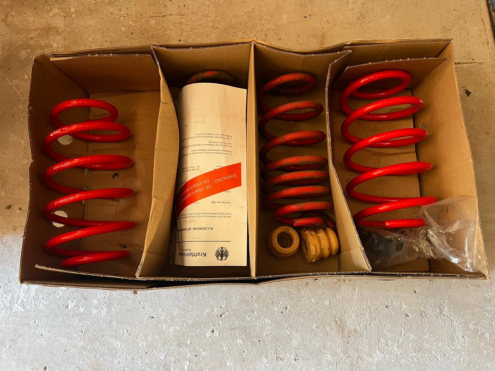 Eibach Verlagingsset-/veren Volkswagen Golf V/VI, Ophalen of Verzenden, Gebruikt, Volkswagen