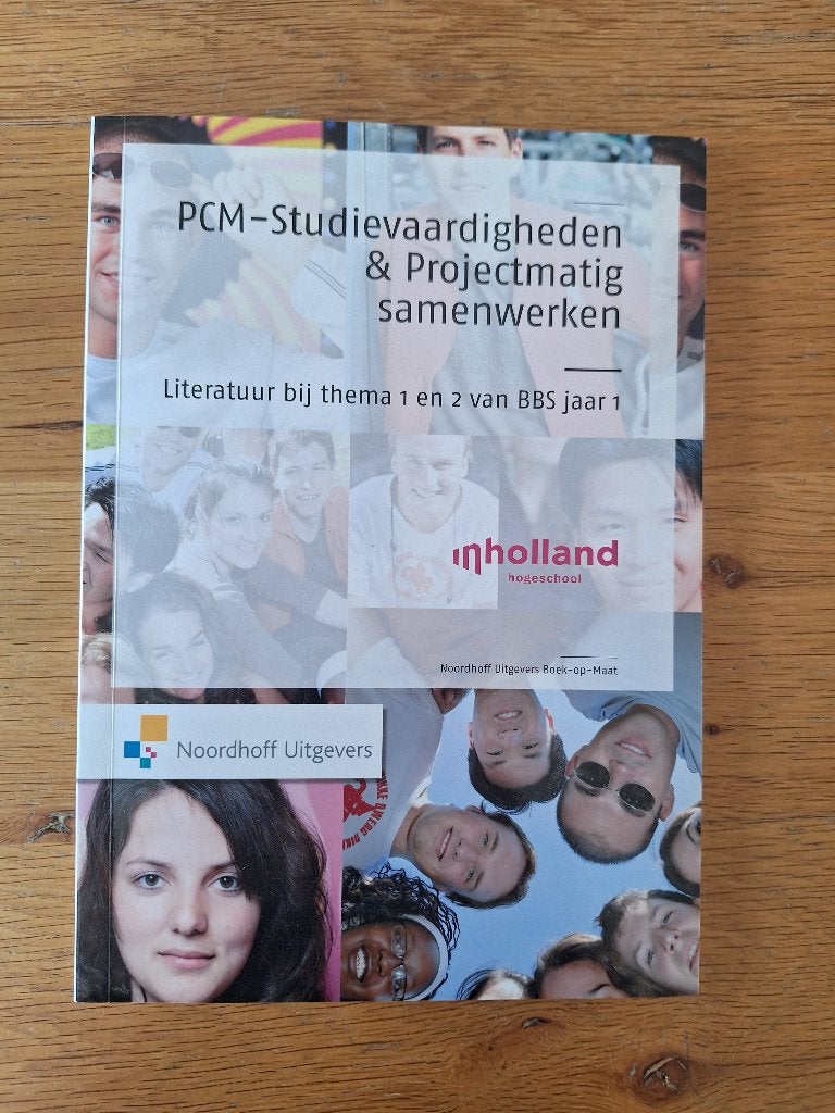 BOM PCM Studievaardigheden & Projectmatig Samenwerken, Ophalen of Verzenden, Alpha, Zo goed als nieuw, HBO