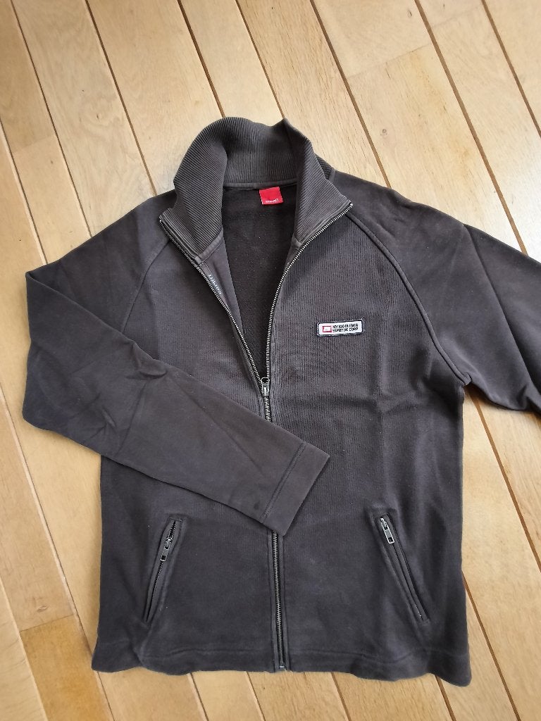 Esprit vest donker bruin sweat maat L, Maat 52/54 (L), Bruin, Ophalen of Verzenden, Zo goed als nieuw