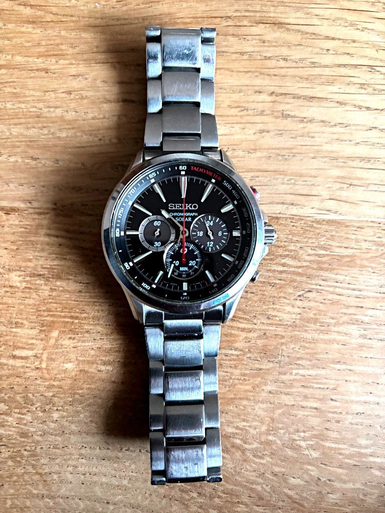 Origineel Seiko horloge, Staal, Verzenden, Polshorloge, Zo goed als nieuw