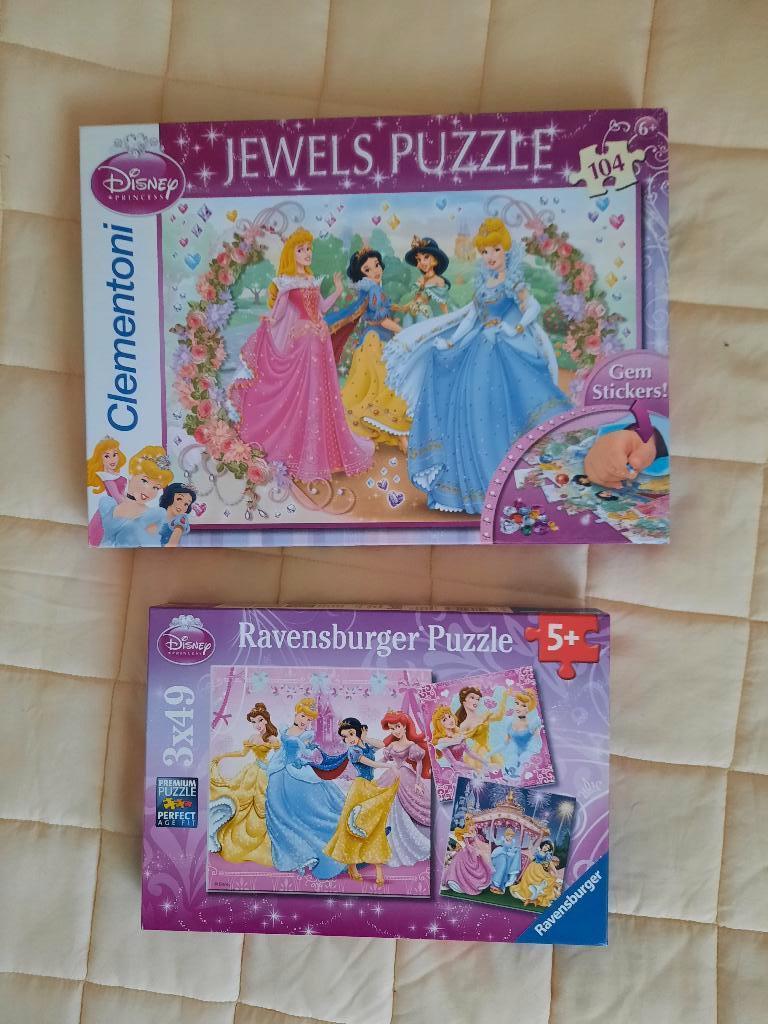 Disney puzzels, Ophalen of Verzenden, 10 tot 50 stukjes, Zo goed als nieuw, 4 tot 6 jaar