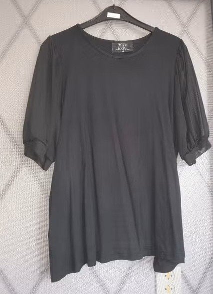 Mooi zwart shirt merk Zoey maat 50/52, Kleding | Dames, Zwart, Nieuw, Zoey, Shirt of Top