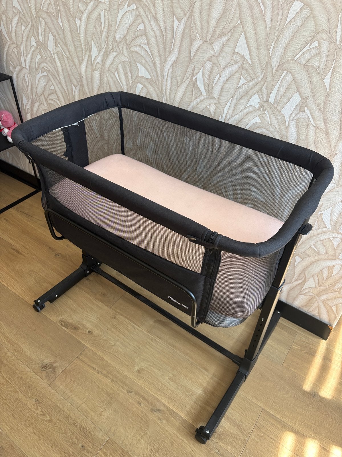 MamaLoes Co-sleeper inclusief matras & matrasbeschermer, Ophalen, Zo goed als nieuw, Wieg