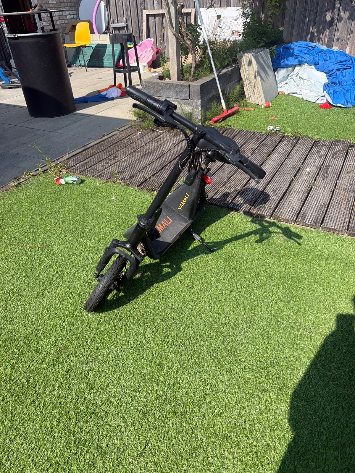 Yamali elektrische step met defecte lamp, werkt nog wel, Ophalen, Gebruikt, Elektrische step (E-scooter)