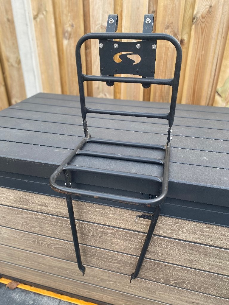 Fietsvoordrager / Bicycle Front Carrier 28" - Steel, Ophalen, Gebruikt, Fietsendrager-accessoire, Brede banden