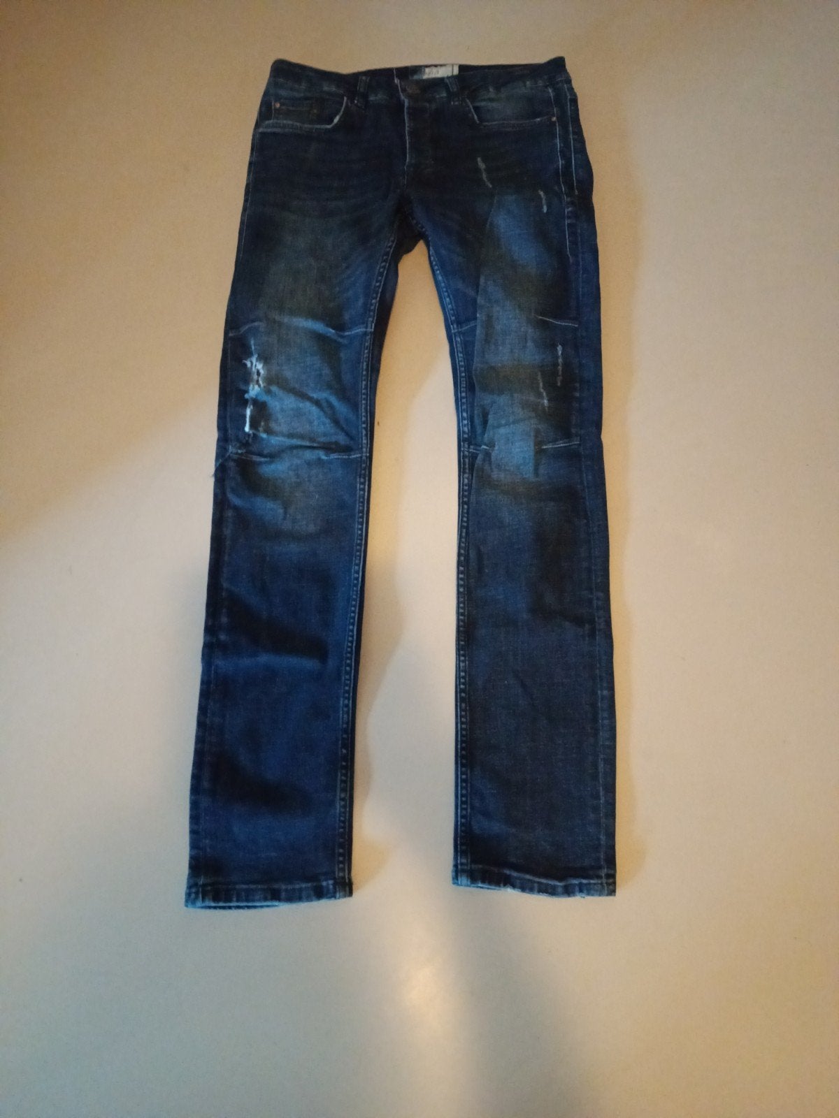 Heren jeans van jeanius, Regular Fit, W32, Blauw, Blauw, W32 (confectie 46) of kleiner, Ophalen of Verzenden, Realius