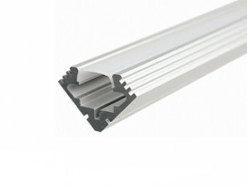 Ledstrip hoek profiel 45 graden 100cm, Ophalen of Verzenden, Nieuw, Metaal, Grijs