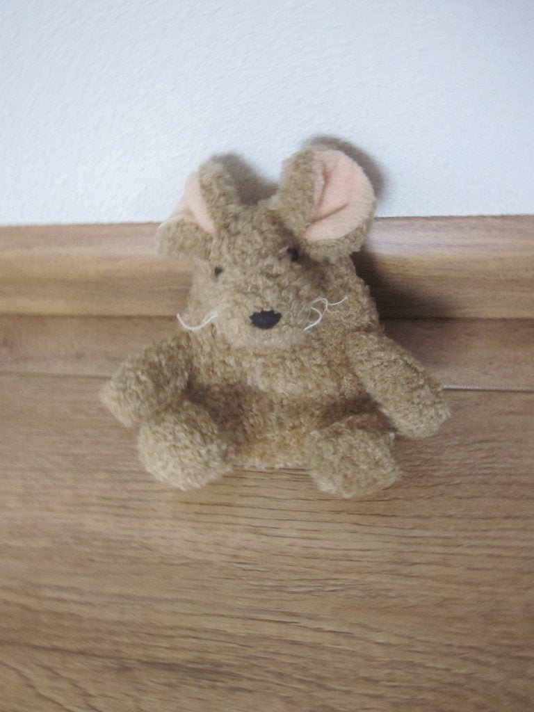 Happy Horse Bruine Muis Knuffel met Ritssluiting / Tasje, Kinderen en Baby's, Speelgoed | Knuffels en Pluche, Muis, Gebruikt, Overige karakters