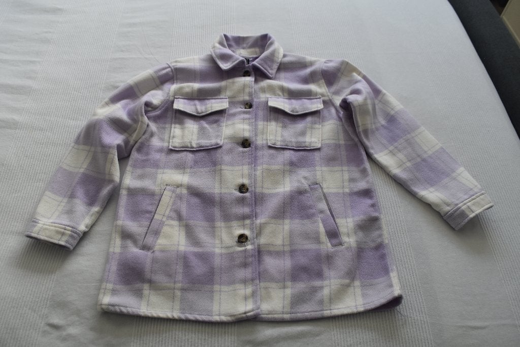 GERUITE JAS, H&M, Paars, Ophalen of Verzenden, Maat 36 (S)