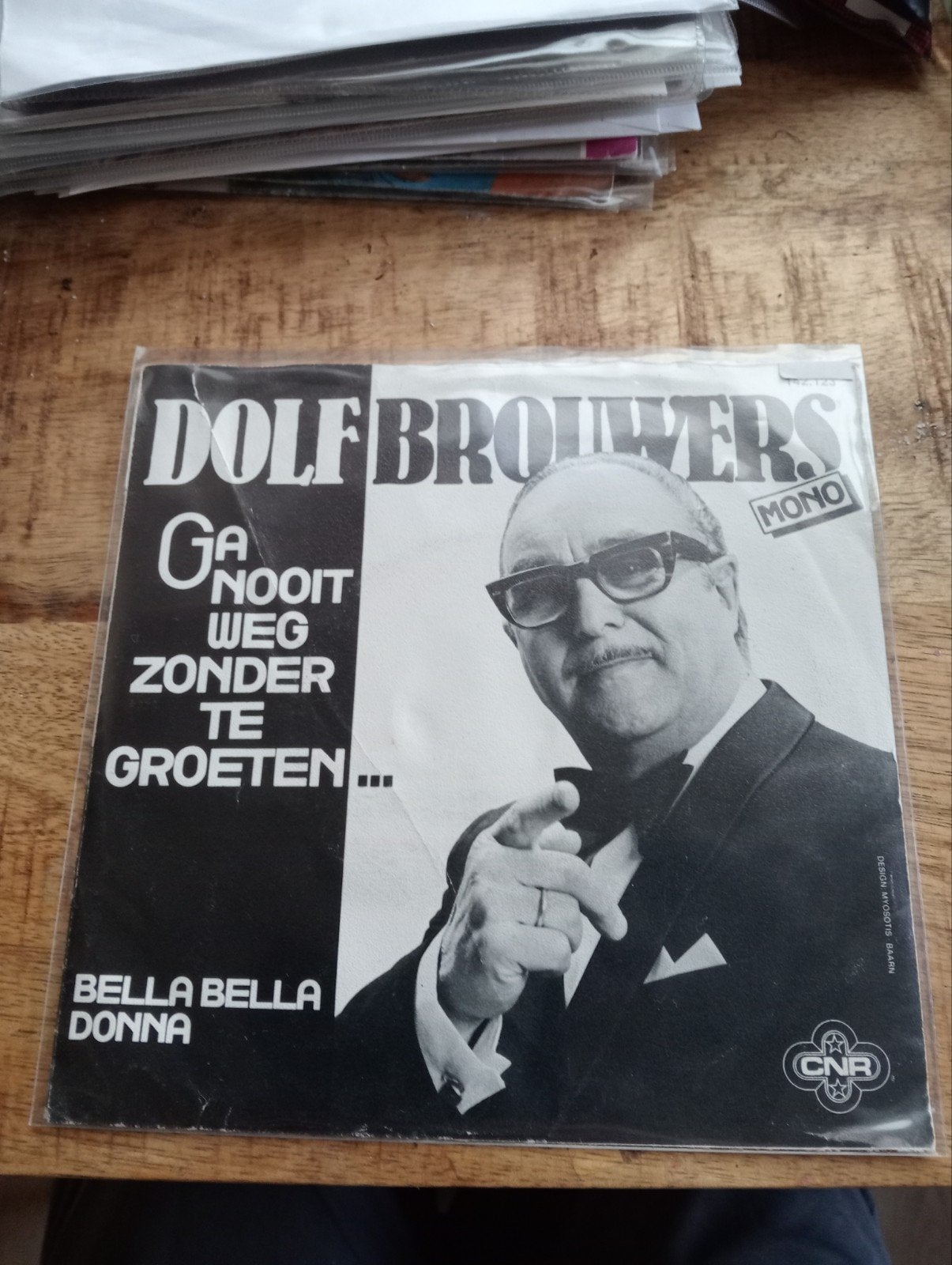 dolf brouwers - ga nooit weg zonder te groeten, Cd's en Dvd's, Ophalen of Verzenden, Zo goed als nieuw, Overige formaten, Levenslied of Smartlap