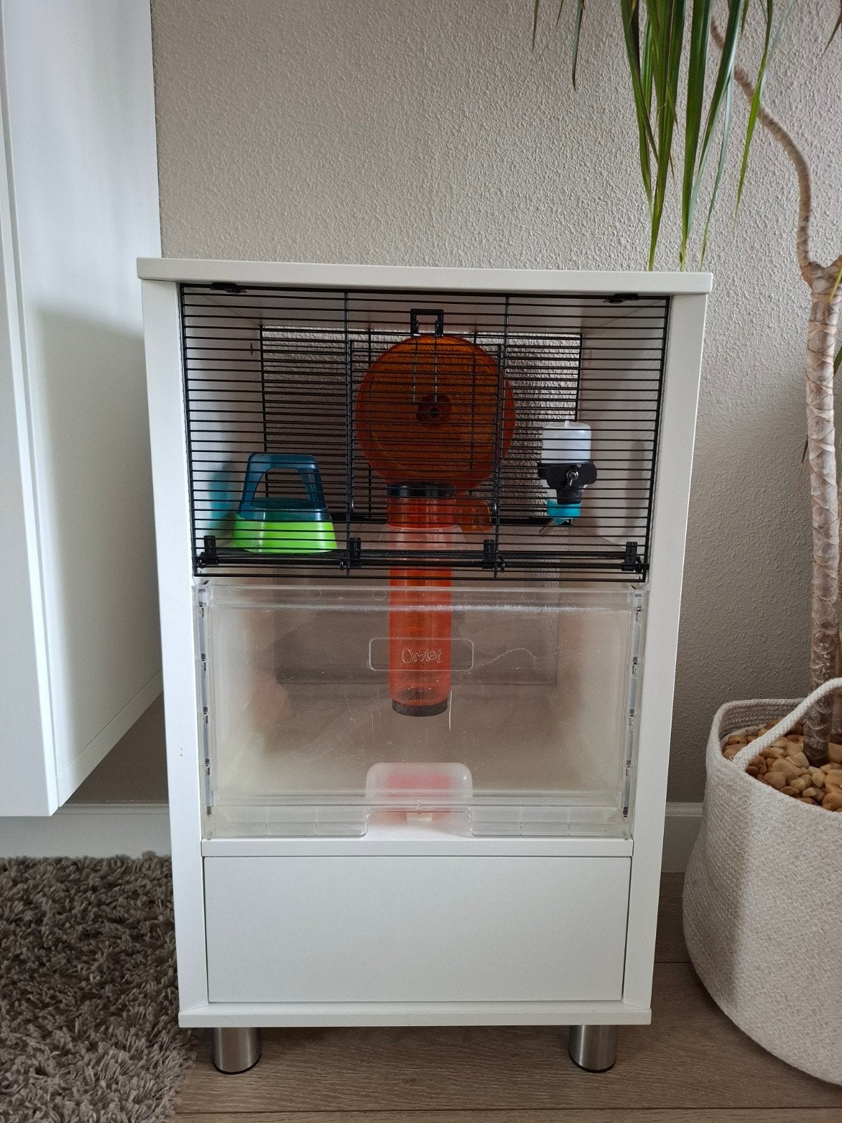 Hamster kooi Omelet, Ophalen, Gebruikt, 60 tot 90 cm, Minder dan 75 cm