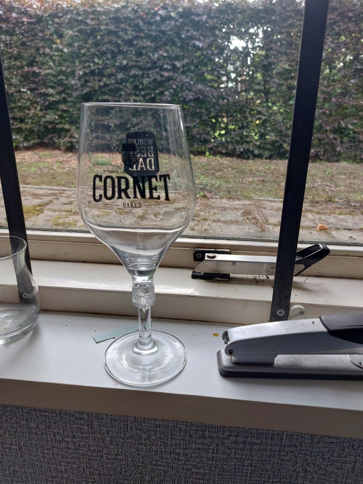 Cornet met dubbeldruk, Verzamelen, Ophalen of Verzenden, Nieuw, Glas of Glazen, Overige merken