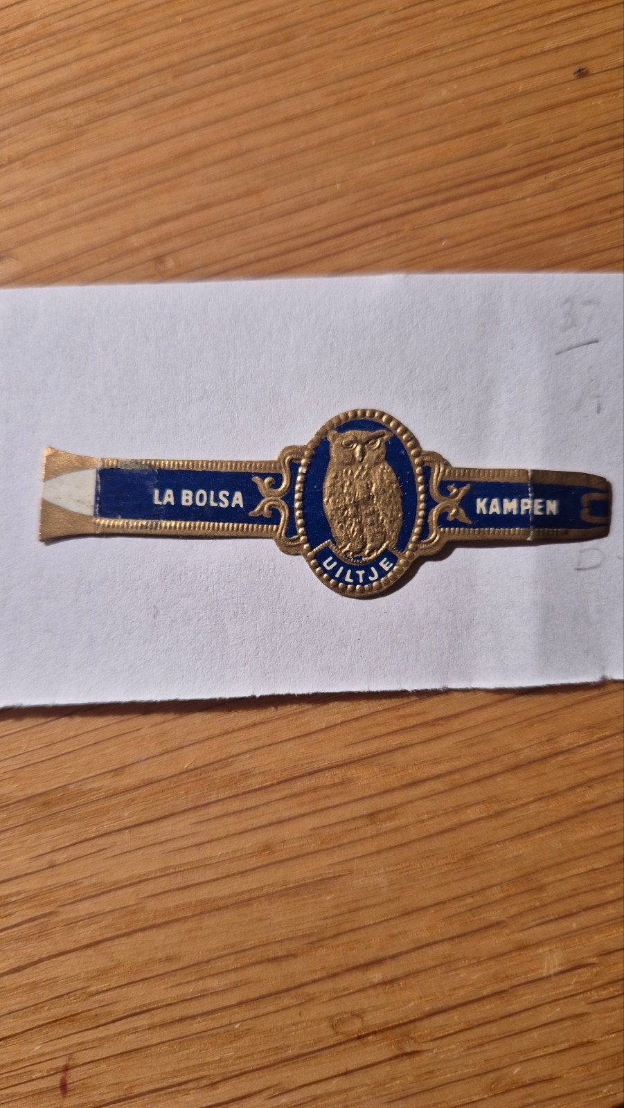 Sigarenbanden, Ophalen, Zo goed als nieuw, Sigarenbandjes