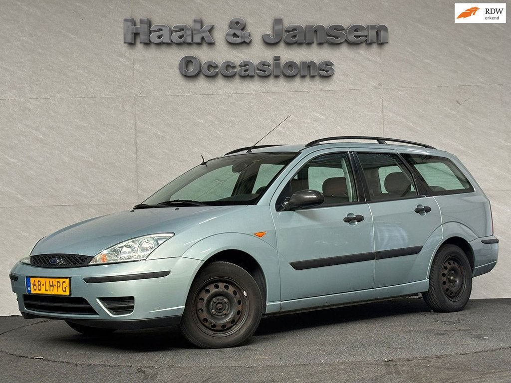 Ford Focus Wagon 1.4-16V Cool Edition - Airco - Leder - NAP, Auto's, 15 km/l, Gebruikt, 4 cilinders, Origineel Nederlands
