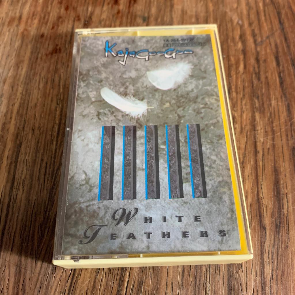 KajaGooGoo – White Feathers CASSETTE 80's SYNTH POP tape, 1 bandje, Ophalen of Verzenden, Zo goed als nieuw, Origineel