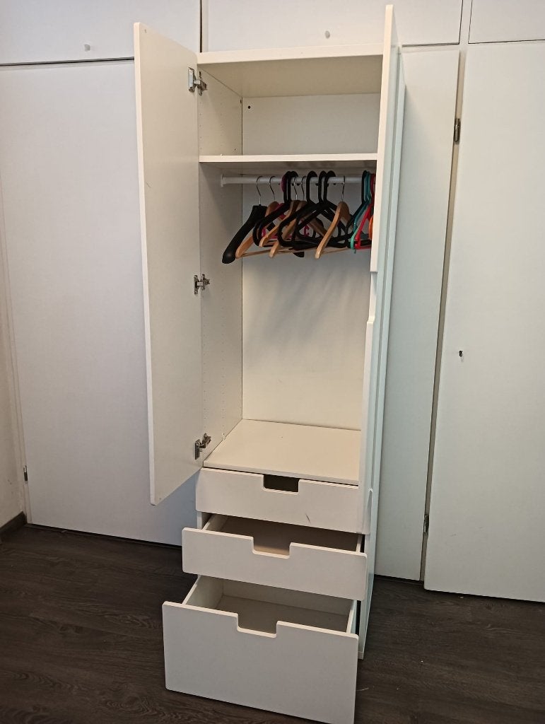 kledingkast SMÅSTAD / PLATSA, Gebruikt, 50 tot 100 cm, 150 tot 200 cm, 50 tot 75 cm