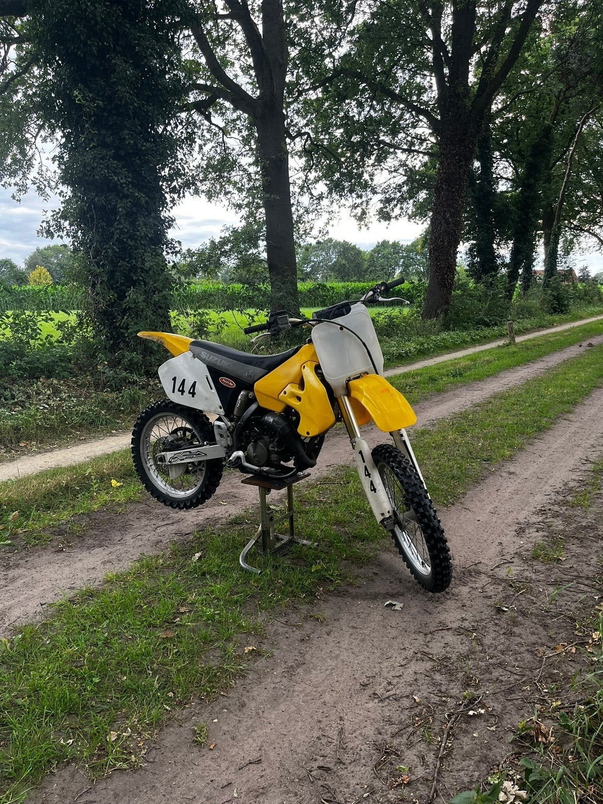 Suzuki RM125, 70cc Derbi blok, Gebruikt, 70 cc, Ophalen of Verzenden, 5 versnellingen
