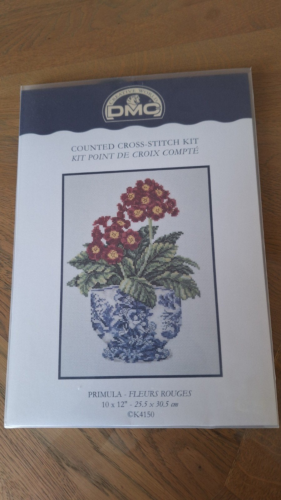 Borduurpakket merk DMC Primula., Ophalen of Verzenden, Nieuw, Borduurpakket