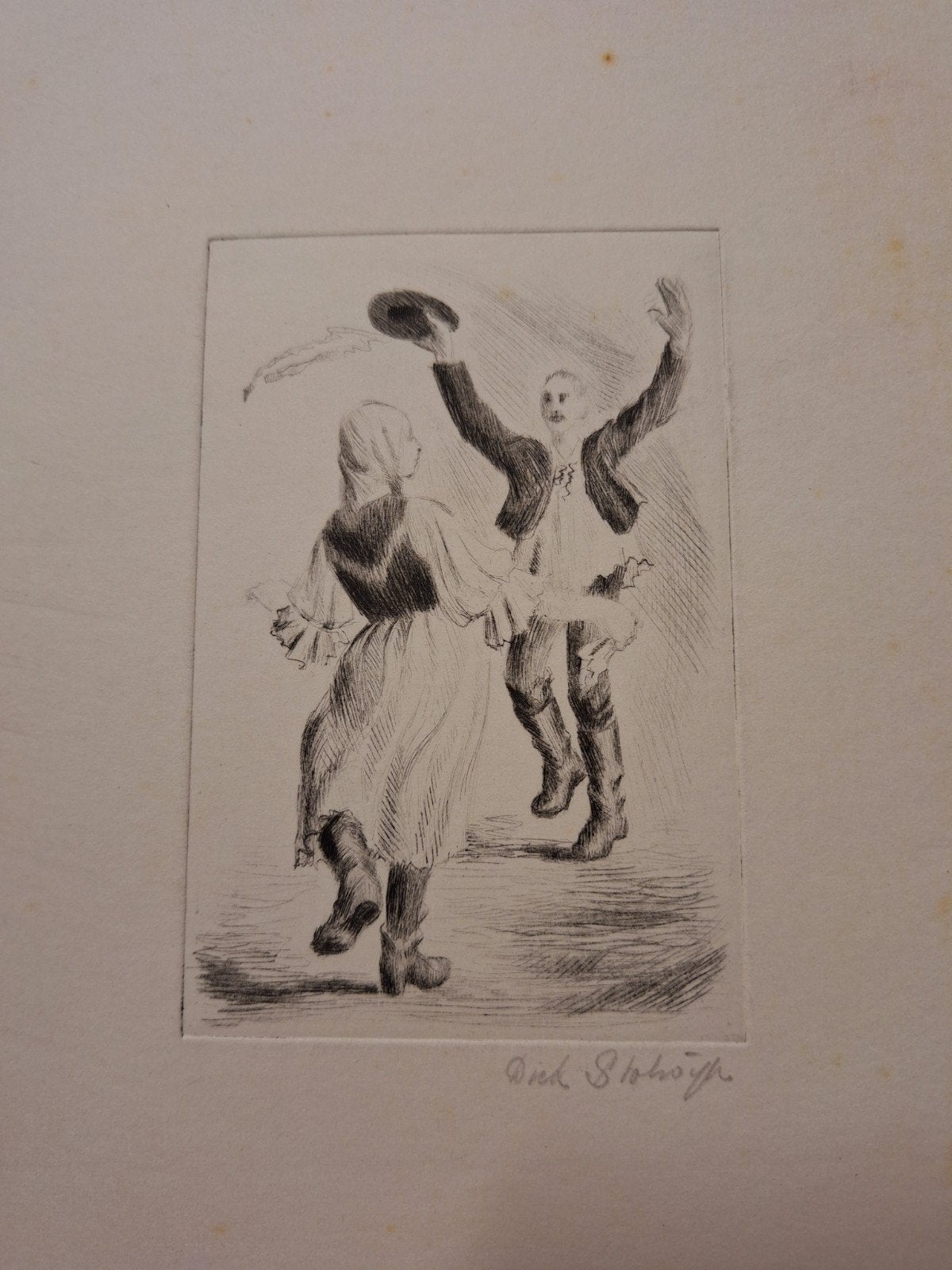 Ets volksdansen Dick Stolwijk, Ophalen of Verzenden