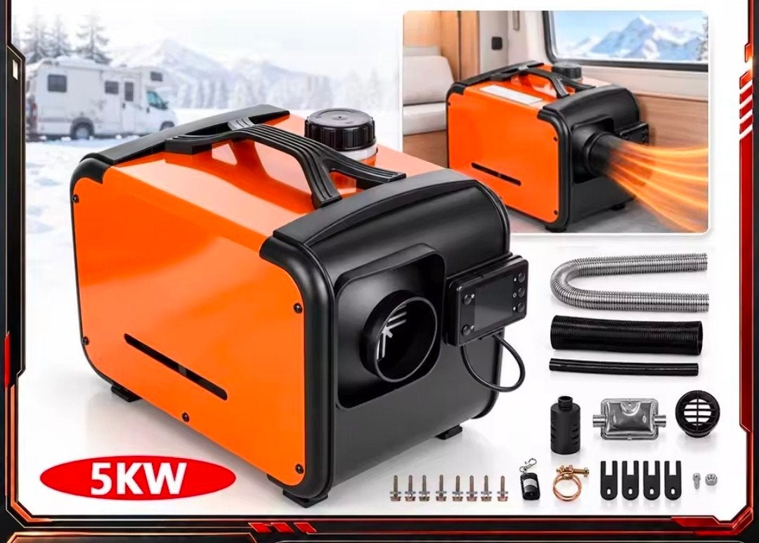 5KW Diesel Standkachel 12V/24V voor Auto, Camper, Boot, Auto-onderdelen, Ophalen of Verzenden, Nieuw, Overige automerken