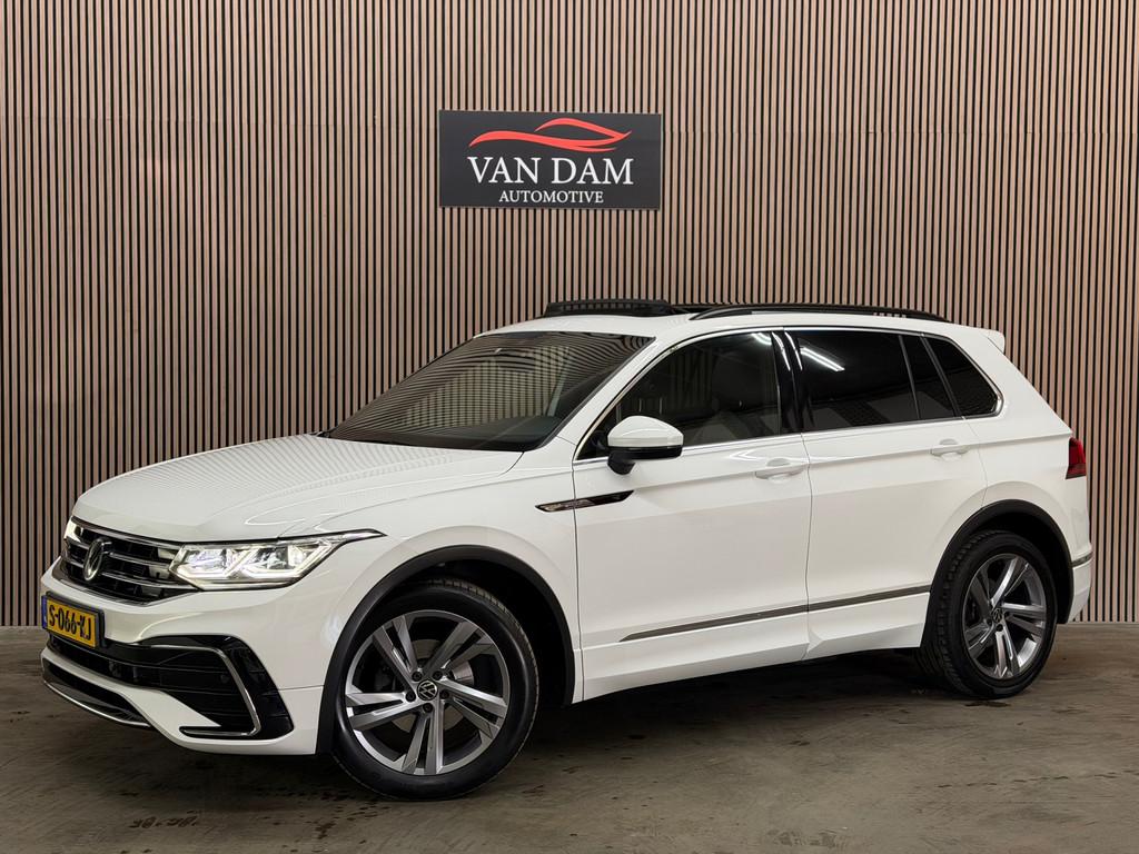 Volkswagen Tiguan 1.5 TSI R-Line Business 2022 DSG IQ-LIGHTS, Adaptive Cruise Control, 4 cilinders, Wit, SUV of Terreinwagen