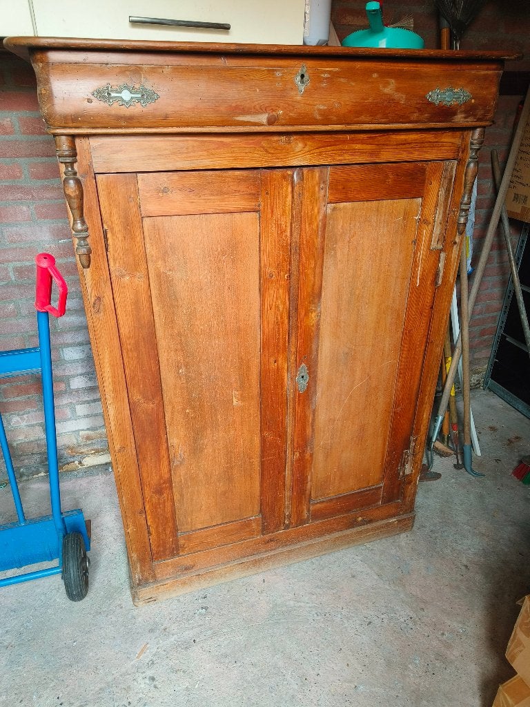meidenkast vintage, Ophalen