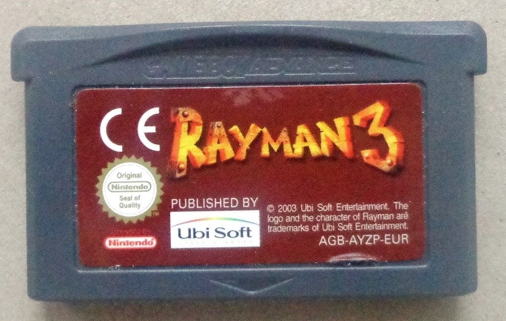 Rayman 3 voor de Gameboy Advance, Spelcomputers en Games, Games | Nintendo Game Boy, Avontuur en Actie, Gebruikt, 1 speler, Ophalen of Verzenden
