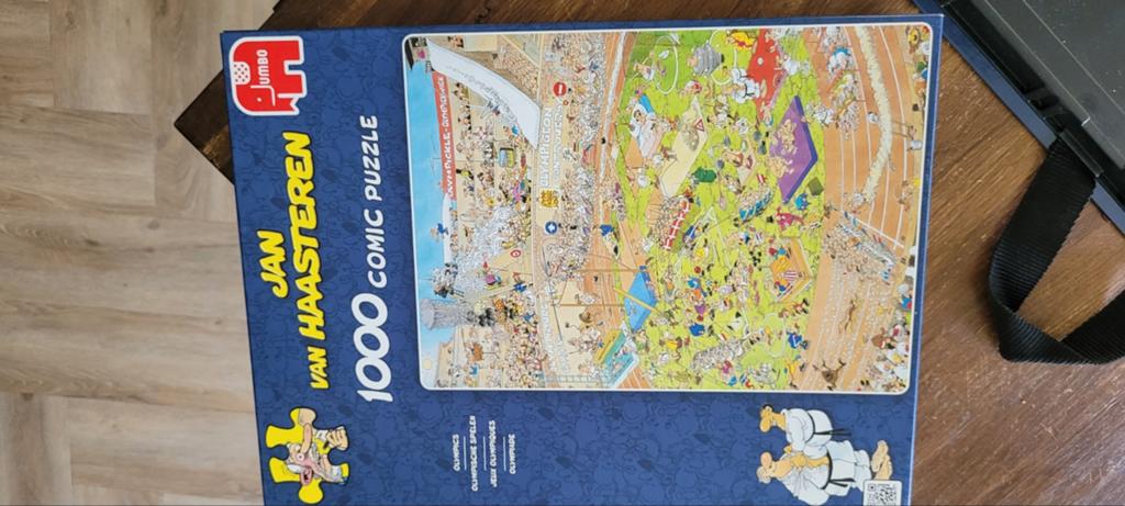 Jan van Haasteren Olympische Spelen, Ophalen, 500 t/m 1500 stukjes, Gebruikt, Legpuzzel