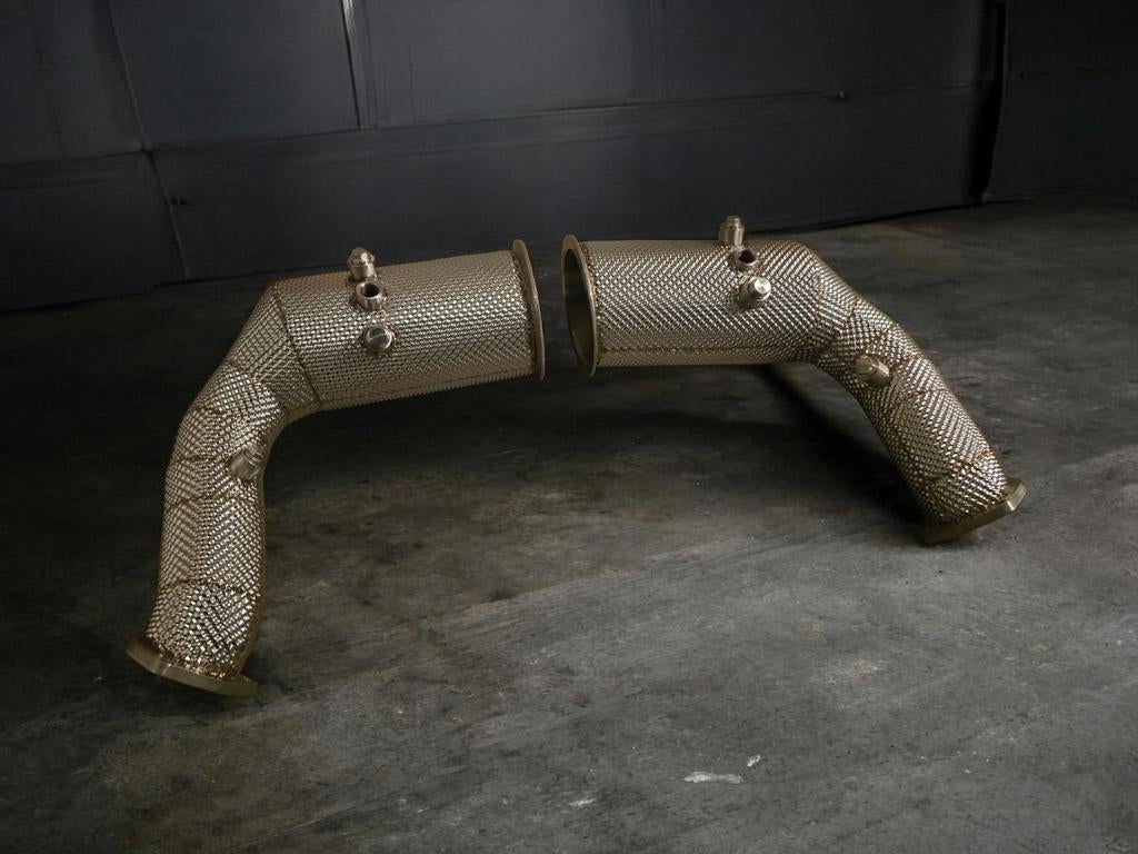 Audi RSQ8 200 Cells Downpipes - Performance Uitlaat, Ophalen of Verzenden
