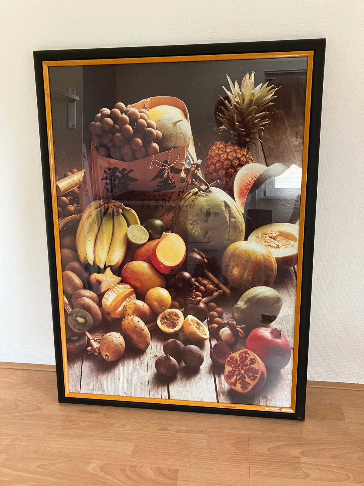 Te koop mooie poster fruit, Ophalen, Zo goed als nieuw
